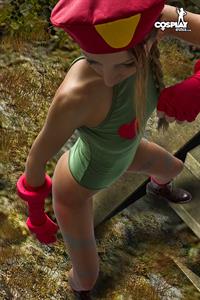 CosplayErotica - Cammy (Street Fighter) nude cosplay