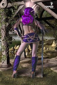 CosplayErotica - Night elf (Warcraft) nude cosplay