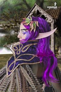 CosplayErotica - Night elf (Warcraft) nude cosplay