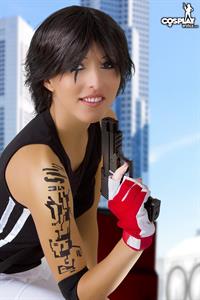 CosplayErotica - Faith Connors, Mirror's Edge nude cosplay