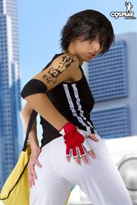 CosplayErotica - Faith Connors, Mirror's Edge nude cosplay