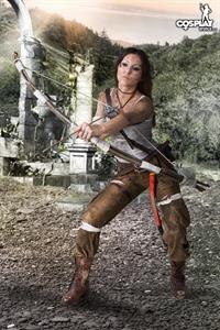 CosplayErotica - Lara Croft, Tomb Raider nude cosplay