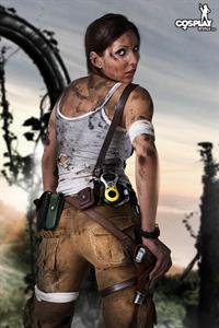 CosplayErotica - Lara Croft, Tomb Raider nude cosplay