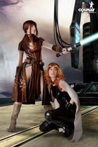 CosplayErotica - Bastila (Shan) vs Mara Jade (StarWars) nude cosplay