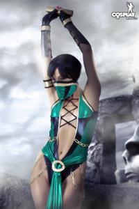 CosplayErotica - Jade (Mortal Kombat) nude cosplay