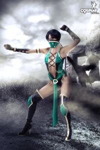 CosplayErotica - Jade (Mortal Kombat) nude cosplay