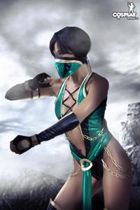 CosplayErotica - Jade (Mortal Kombat) nude cosplay