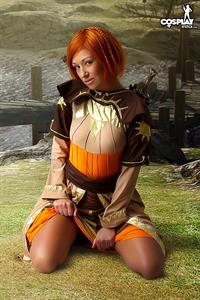 CosplayErotica - Leliana (Dragon Age: Origins) nude cosplay