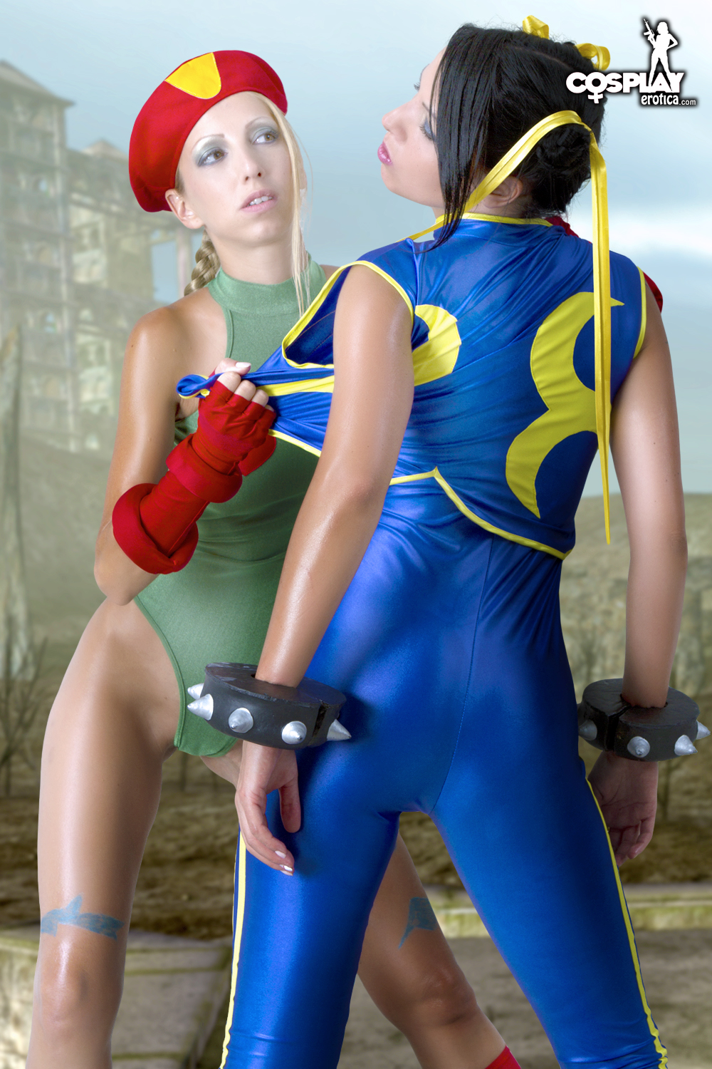 Nude cammy cosplay