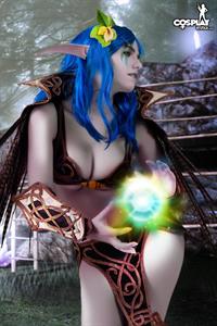 CosplayErotica - Night elf, World of Warcraft nude cosplay