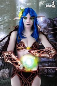 CosplayErotica - Night elf, World of Warcraft nude cosplay