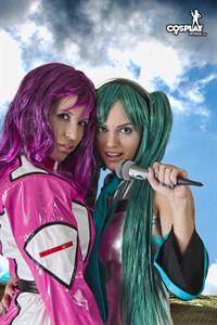 CosplayErotica - Destiny, Miku (Vocaloid) nude cosplay