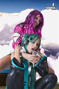 CosplayErotica - Destiny, Miku (Vocaloid) nude cosplay