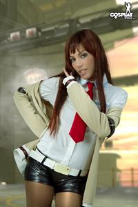 CosplayErotica - Kurisu Makise (Steins Gate) nude cosplay