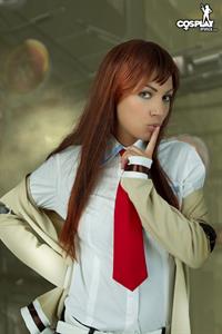 CosplayErotica - Kurisu Makise (Steins Gate) nude cosplay