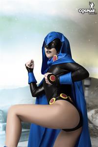 CosplayErotica - Raven (Teen Titans) nude cosplay