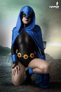 CosplayErotica - Raven (Teen Titans) nude cosplay