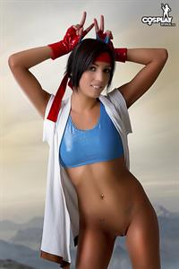 CosplayErotica - Yuri Sakazaki (The King of Fighters) nude cosplay