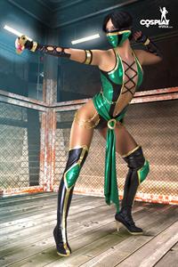 CosplayErotica - Jade (Mortal Kombat) nude cosplay