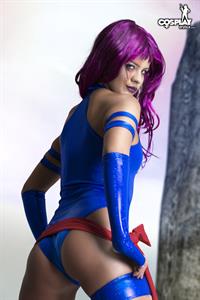 CosplayErotica - Psylocke (X-Men 3: The Last Stand) nude cosplay