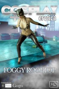 CosplayErotica - Gogo in Foggy Rooftop nude cosplay