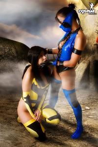 CosplayErotica - Kitana, Tanya (Mortal Kombat) nude cosplay