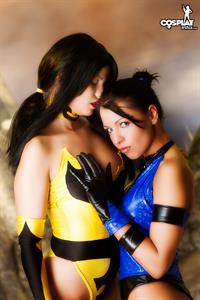 CosplayErotica - Kitana, Tanya (Mortal Kombat) nude cosplay