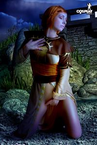 CosplayErotica - Leliana (Dragon Age: Origins) nude cosplay