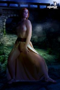 CosplayErotica - Leliana (Dragon Age: Origins) nude cosplay
