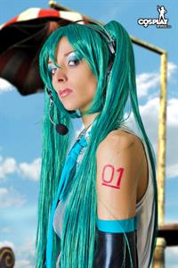 CosplayErotica - Hatsune Miku (Vocaloid) nude cosplay