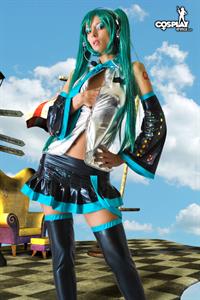 CosplayErotica - Hatsune Miku (Vocaloid) nude cosplay