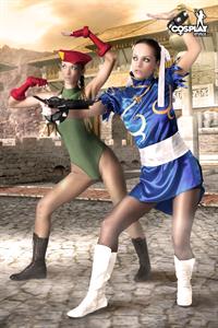 CosplayErotica - Cammy, Chun Li (Street Fighter) nude cosplay