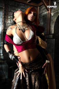 CosplayErotica - Leliana, Morrigan (Dragon Age) nude cosplay
