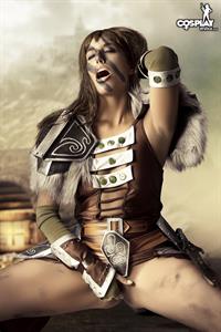 CosplayErotica - Aela (The Elder Scrolls) nude cosplay