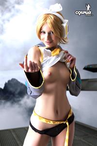 CosplayErotica - Rin Kagamine (Vocaloid) nude cosplay