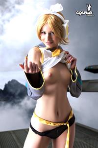 CosplayErotica - Rin Kagamine (Vocaloid) nude cosplay