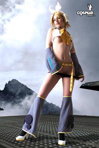 CosplayErotica - Rin Kagamine (Vocaloid) nude cosplay