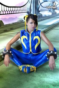 CosplayErotica - Chun Li (Street Fighter) nude cosplay