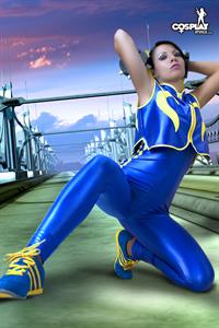 CosplayErotica - Chun Li (Street Fighter) nude cosplay