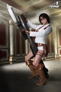 CosplayErotica - Lady (Devil May Cry) nude cosplay