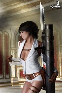 CosplayErotica - Lady (Devil May Cry) nude cosplay