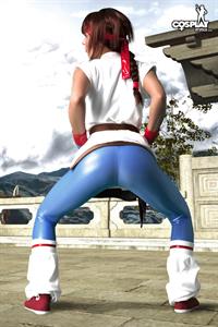 CosplayErotica - Yuri Sakazaki (The King of Fighters) nude cosplay