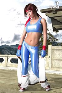 CosplayErotica - Yuri Sakazaki (The King of Fighters) nude cosplay