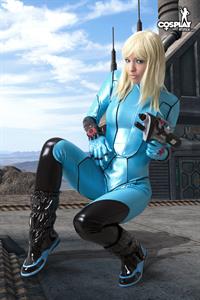 CosplayErotica - Zero (Samus Aran) nude cosplay