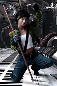 CosplayErotica - Jade (Beyond Good and Evil) nude cosplay