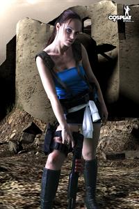 CosplayErotica - Jill Valentine (Resident Evil) nude cosplay