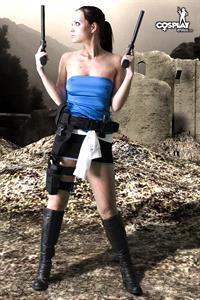 CosplayErotica - Jill Valentine (Resident Evil) nude cosplay