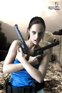 CosplayErotica - Jill Valentine (Resident Evil) nude cosplay