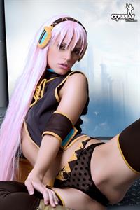 CosplayErotica - Megurine Luka (Vocaloid) nude cosplay