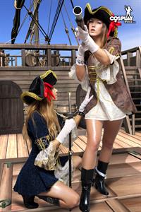 CosplayErotica - Pirates of lesbos nude cosplay